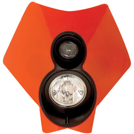 Trail Tech X2 DualSport D.O.T. Halogen Headlight Orange 