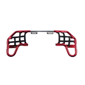 Tusk Comp Series Nerf Bars Red With Black Webbing