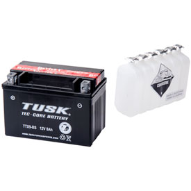 Tusk Tec-Core Battery with Acid TTX9BS Maintenance-Free