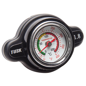 Tusk High Pressure Radiator Cap with Temperature Gauge  1.8 Bar
