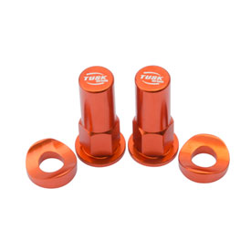 Tusk Rim Lock Nut/Spacer Kit  Orange