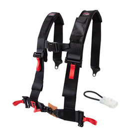 Tusk 4 Point 3 inch H-Style Safety Harness Kit