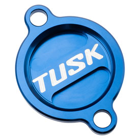 Tusk Aluminum Oil Filter Cover  Blue