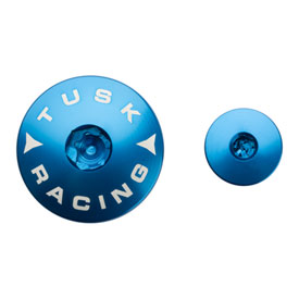Tusk Billet Aluminum Engine Plug Kit  Blue