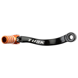 Tusk Folding Shift Lever  Black/Orange Tip