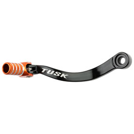 Tusk Folding Shift Lever  Black/Orange Tip
