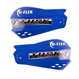 Tusk MX D-Flex Replacement Plastic Hand Shields Blue