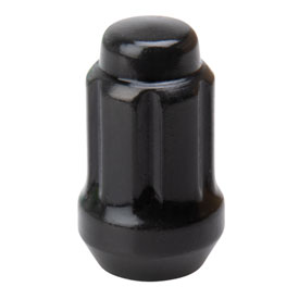 Tusk Tapered Spline Drive Lug Nut 12mm x 1.25mm Thread Pitch Black