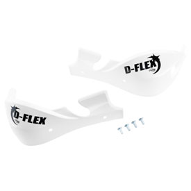 Tusk D-Flex Replacement Plastic Handguard Shields White