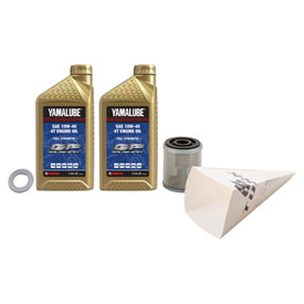 Tusk 4-Stroke Oil Change Kit  Yamalube Hi-Perf. Synthetic 10W-40