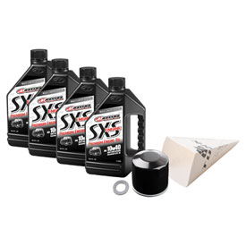 Tusk 4-Stroke Oil Change Kit  Maxima SXS Premium 4-Stroke Oil 10W-40