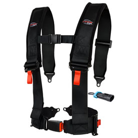 Tusk 4 Point 3 inch H-Style Safety Harness Driver Side