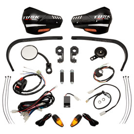 Tusk Motorcycle Enduro Lighting Kit with Handguard Turn Signals