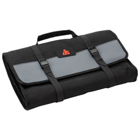 Tusk Cache Tool Roll - Elastic Slots, Magnetic Area, Mesh Pouch For Motorcycle, ATV, UTV & Adventure Gear