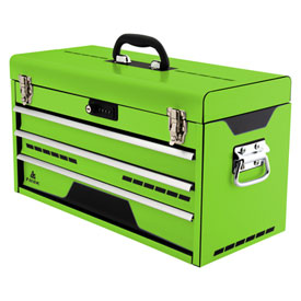 Tusk Moto Toolbox w/Tools - Rail  Green