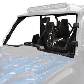 Tusk Removable Full Windshield Clear - Scratch Resistant