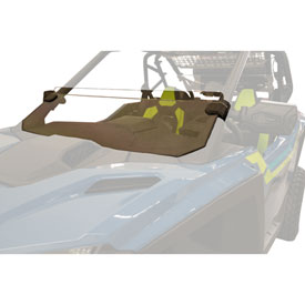 Tusk Removable Half Windshield