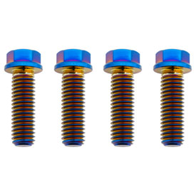 Tusk Titanium Handlebar Clamp Bolt Kit