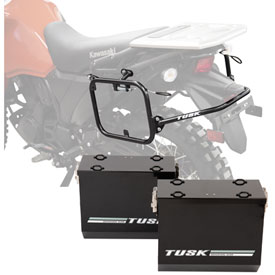 Tusk Aluminum Panniers with Pannier Racks