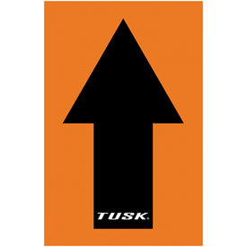 Tusk Course Marker Black Arrow and Wrong Way Sign Pack of 50