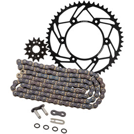 Tusk Chain and Sprocket Kit - AeroSteel Rear/O-Ring Chain