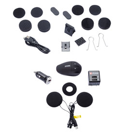 Uclear Amp Pro Helmet Audio System Parts Accessories Rocky Mountain Atv Mc