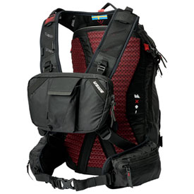 USWE VST Daypack Detachable Chest Pocket  Black