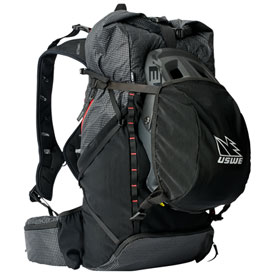 USWE VST Daypack Helmet Holder  Black