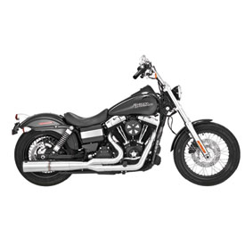 Vance & Hines Stainless Hi-Output 2-Into-1 Motorcycle Exhaust