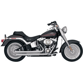 Vance & Hines Double Barrel Staggered Motorcycle Exhaust (NO CA)