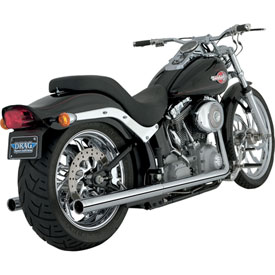 Vance & Hines Softail Duals Motorcycle Exhaust (NO CA)