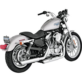Vance & Hines Twin Slash 3" Slip-On Motorcycle Exhaust (CARB)