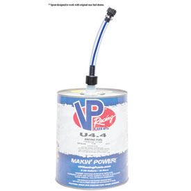 VP Racing Patriotic 5-Gallon Square Fuel Jug – Deluxe Kit With Fill Hose (Fast Shipping)