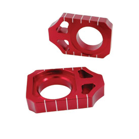 Works Connection Axle Blocks  Red