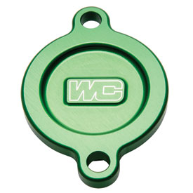 Works Connection Oil Filter Cover  Green