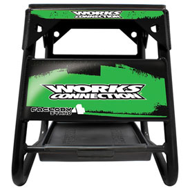 Works Connection Factory 4 Stand  Black w/Green Decals