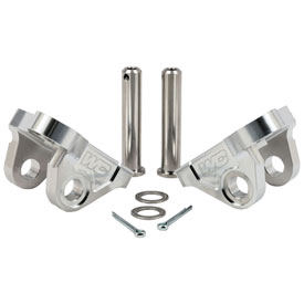 Works Connection Aluminum Offset Foot Peg Mounts