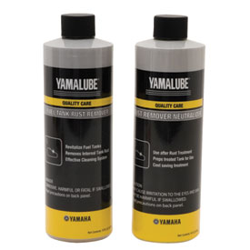 Yamalube Fuel Tank Rust Remover & Neutralizer Kit, Parts & Accessories