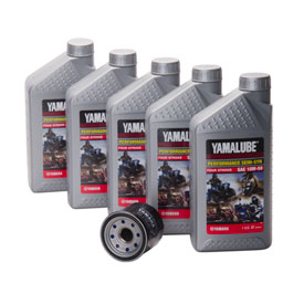Yamalube Semi Synthetic Blend 10W-50 Oil Change Kit