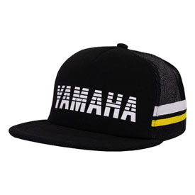 Yamaha Heritage Stripe Flat Bill Snapback Hat