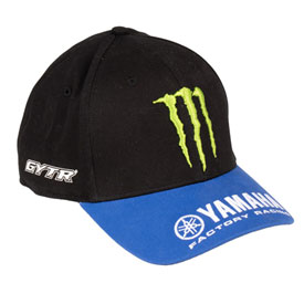 Yamaha Paddock Yamaha Factory Racing Monster Flex Fit Hat  Black