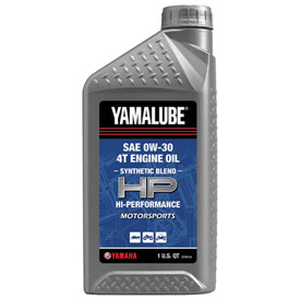 Yamalube Hi-Performance Semi-Synthetic Blend 4T Engine Oil 0W-30 32 oz.