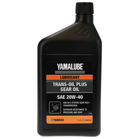 Yamalube Trans Oil Plus Gear Oil 20W-40 1 Quart