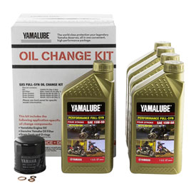 Yamalube Synthetic 15W-50 Oil Change Kit | Parts & Accessories