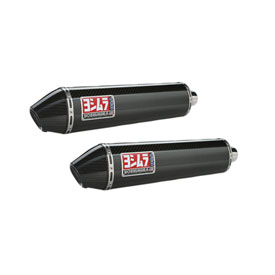 Yoshimura Race Series RS-3C Stainless/Carbon Dual Slip-On (No CA)
