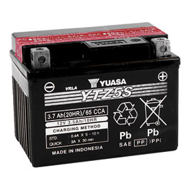 YUASA No Maintenance Battery with Acid YTZ5S