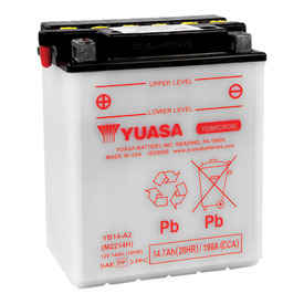 YUASA Standard Battery without Acid YB14A2