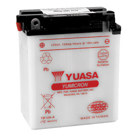YUASA Yumicron Battery without Acid YB12AA