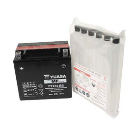 YUASA No Maintenance Battery with Acid YT12A-BS