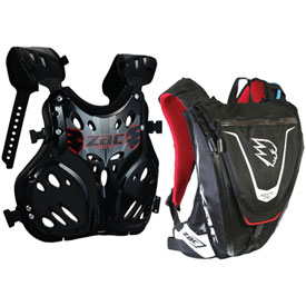 Zac Speed Exotec Roost Deflector Black With Sprint Pack
